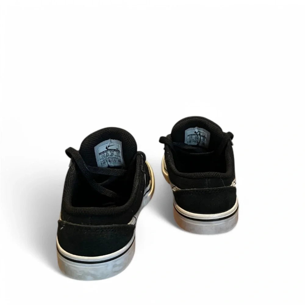Kids Black and White SB Nike Shoes